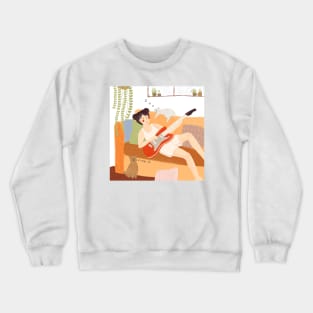 Slow Afternoons Crewneck Sweatshirt